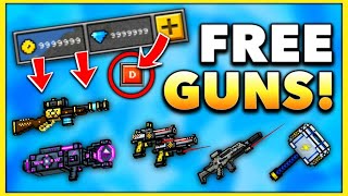 PIXEL GUN 3D GAME GUARDIAN AWESOME WEAPON GLITCH  ALL WEAPONS FAST UNLOCK  AndroidIOS [upl. by Matheny]