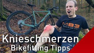 Fuß amp Knieschmerzen  Sitzposition amp Pedale richtig einstellen – Bikefitting am Gravel Bike Teil 2 [upl. by Cash]