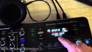 ColorFX Pioneer XDJR1 amp Traktor [upl. by Stafani]