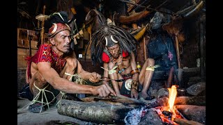 Nagalanders smoking and chanting [upl. by Erdman]