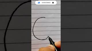 How to write letter G in bubbles style [upl. by Leahplar264]