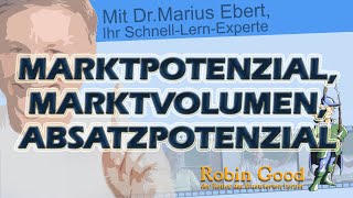 Marktpotenzial Marktvolumen Absatzpotenzial [upl. by Petras]