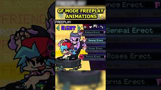 GF Mode Update FREEPLAY ANIMATIONS 😭 FNF [upl. by Isnan16]