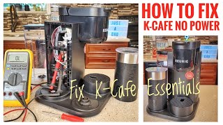 How To Fix Keurig KCafe Essentials Latte Coffee Maker No Power Reset Thermostat [upl. by Naimed]