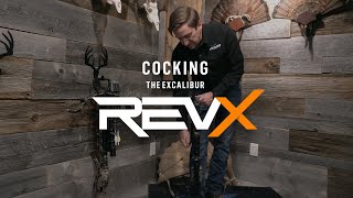 Cocking the Excalibur RevX Crossbow HowTo [upl. by Pozzy]