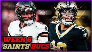 Saints vs Buccaneers LIVE REACTION [upl. by Ahsaet779]