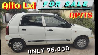 Alto lxi  for sale Telugu  only 95000  9342022929 [upl. by Atelahs]