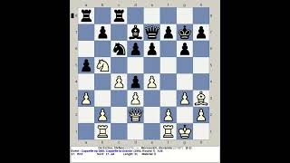 De Eccher Stefano vs Morozevich Alexander  Cappelle Chess Open 8th 1992 Italy [upl. by Edson689]