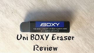 Uni Boxy Eraser Review [upl. by Diba]