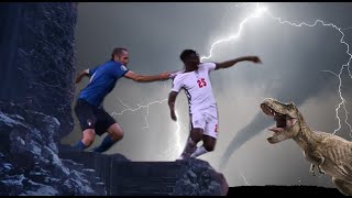 Chiellini saves Saka from death [upl. by Quirk802]