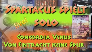 Spartacus Spielenachmittag Concordia Venus Solitaria [upl. by Odraode]