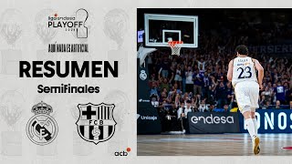 Real Madrid  Barça 9778 RESUMEN  Playoff Liga Endesa 2024 [upl. by Fretwell]