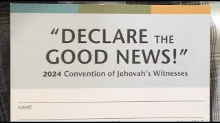 Declare The Good News JW Convention 2024 [upl. by Nivrag104]