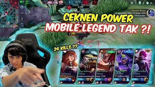 CEKNEN POWER MOBILE LEGEND TAK   JOM TENGOK [upl. by Lumbard]