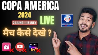 COPA America 2024 Live Telecast in India  COPA America 2024 TV Channel India [upl. by Puritan]