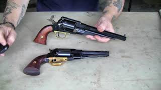 Remington 1858 new army cylinder removal [upl. by Aihsrop932]