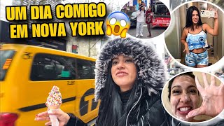 UM DIA INTEIRO COMIGO EM NOVA YORK 😱✈️🇺🇸🤩🚕 [upl. by Israeli]