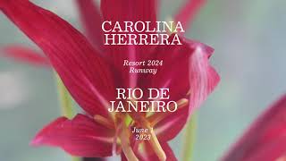 Carolina Herrera Resort 2024 Teaser [upl. by Eliza]