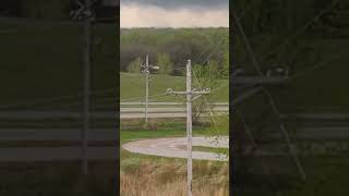 Elkhorn NE debris and rapid intensification storm chase video [upl. by Nasia686]