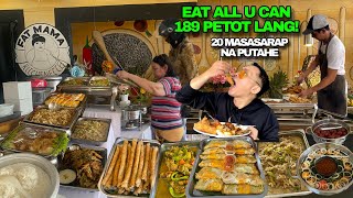 EAT ALL U CAN NA 189 PESOS LNG SA FAT MAMA KITCHENETTE MAY 20 PUTAHE UNLI DRINKS AT DESSERT NA DIN [upl. by Oiredised408]