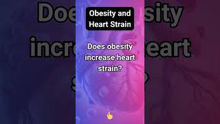 Does obesity increase heart strain [upl. by Romonda886]