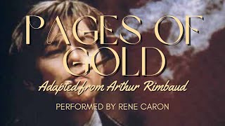 Pages of Gold  Arthur Rimbaud  Leonard DiCaprio  Caron [upl. by Gaivn]