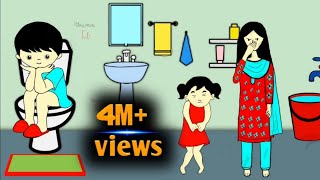 ঘাড় ত্যাড়া বান্দর পুলাপাইনের কাঁচা আম part 3 😡🤪 Bangla funny cartoon  Cartoon video  flipaclip [upl. by Gallard386]