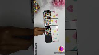 How to make a Popup Cube Box  Pop up box tutorial 😍 tutorial popupcard box giftbox cute [upl. by Eanore]