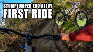 Specialized Stumpjumper EVO Elite Alloy  FIRST RIDE amp IMPRESSIONS [upl. by Andee]