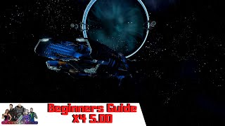 X4Foundations  500 Absolute Beginners Guide  The Map The Menu The Universe  Tides of Avarice [upl. by Annairam]