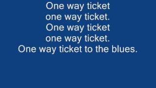 Eruption  One way ticket lyrics [upl. by Ayikaz]