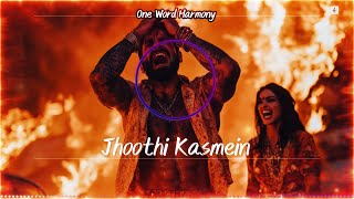 Jhoothi Kasmein  Emotional Hindi Song  Heartbreaking Love Song 2024 [upl. by Enilecram]