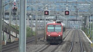 HDNahverkehrspendelzug in Dietikon  Spreitenbach Schweiz Nahverkehrszug SBB [upl. by Yelnats775]