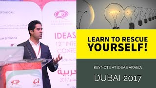 Learn to rescue yourself  Initiating Change  Innovation Mindset Keynote by Simerjeet Singh [upl. by Rumit57]