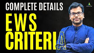 EWS Criteria for MBA Govt Jobs Eligibility Certificate Process amp Benefits Explained [upl. by Arodoet836]