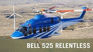 Bell’s 525 Relentless Flybywire Helicopter Moves Toward Certification – AINtv [upl. by Tessa557]