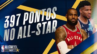 397 PONTOS O AllStar Game com MAIS PONTOS NA HISTÓRIA da NBA [upl. by Radbun]