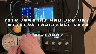 19th JAMuary 2024 and third HWJ weekend challenge 2024 [upl. by Leissam468]