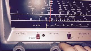 Hallicrafters S38E shortwave tube radio overview [upl. by Weinhardt]