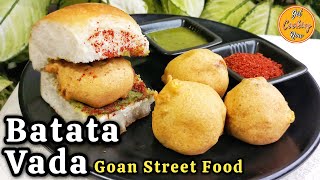 Easy Batata Vada Recipe  How to make the Perfect Batata Vada  Goan Street Food  Goan Tea Snacks [upl. by Ativak453]