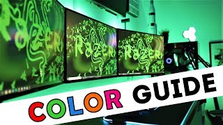 Ultimate RGB Gaming Setup Color Guide  Part 1 [upl. by Buell]