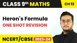 Herons Formula FULL CHAPTER  Class 9th Mathematics  Chapter 10  Neev [upl. by Halsy]