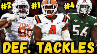 Top DTs in the 2024 NFL Draft  Defensive Tackle Rankings [upl. by Monteith]