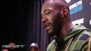 DEONTAY WILDER quotTHIS TIME ITS LIFE OR DEATH IN THE RING FAMILY GONNA CRY AGAIN ONCE THEY BURY HIMquot [upl. by Vigen]