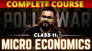 50 MCQ 🔥 MICRO ECONOMICS class 11 COMPLETE COURSE REVISION  GAURAV JAIN [upl. by Farland]