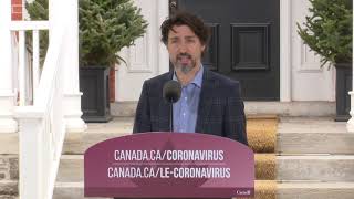 Allocution sur l’augmentation de l’Allocation canadienne pour enfants et un soutien à la CroixRouge [upl. by Matazzoni]