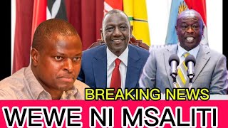 BREAKING NEWS ‼️ BIG WIN TO RIGATHI GACHAGUA AS WILLIAM RUTO PLAN TO IMPEACH HIS DEPUTY WAS TURNED [upl. by Ylhsa]