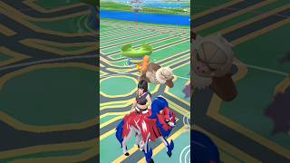 😭 The biggest monkey appear in the wild but🥲 shorts catch pokemongo rare spawn slaking [upl. by Ivy]