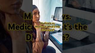 Medicare vs Medicaid Whats the Difference🤔 shorts [upl. by Stanway]