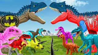 TREX vs TREX DEATH RUN EVOLUTION of DINOSAUR  Strongest Dinosaur Jurassic World 2 [upl. by Sharon]